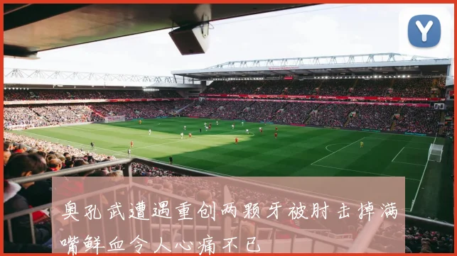 奥孔武遭遇重创两颗牙被肘击掉满嘴鲜血令人心痛不已